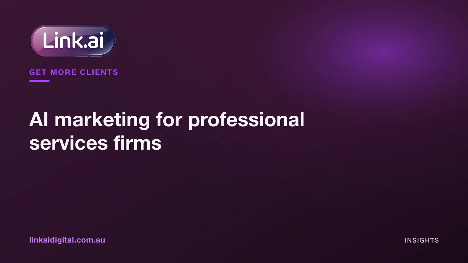 AI marketing for professional services firms