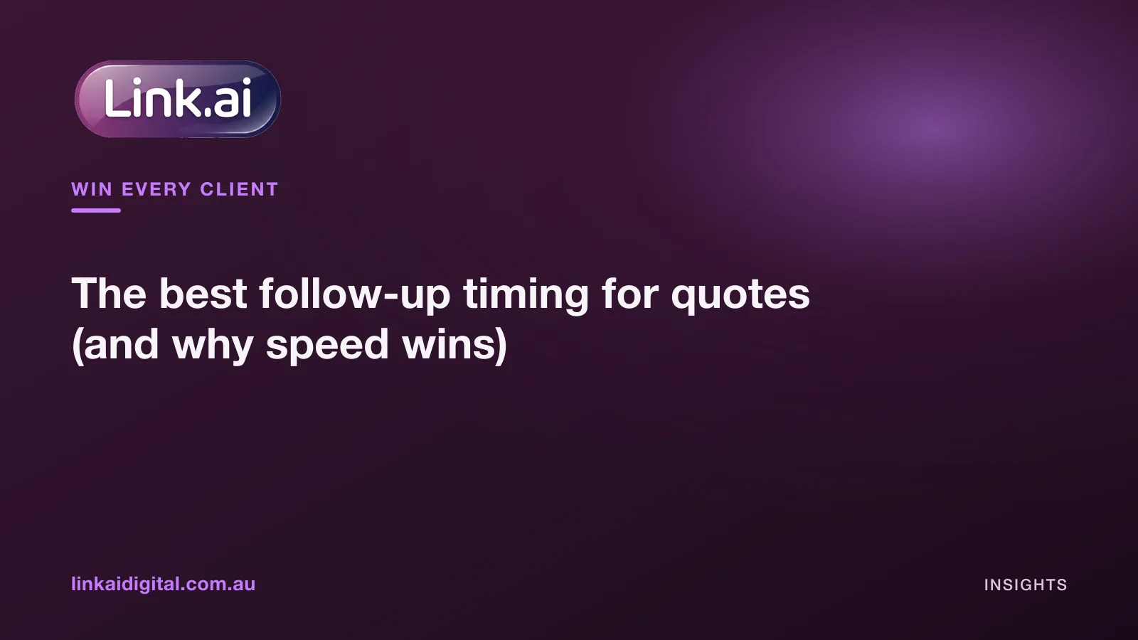 The best follow-up timing for quotes (and why speed wins)