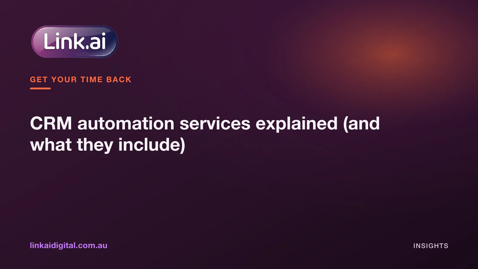 CRM automation services explained (and what they include)