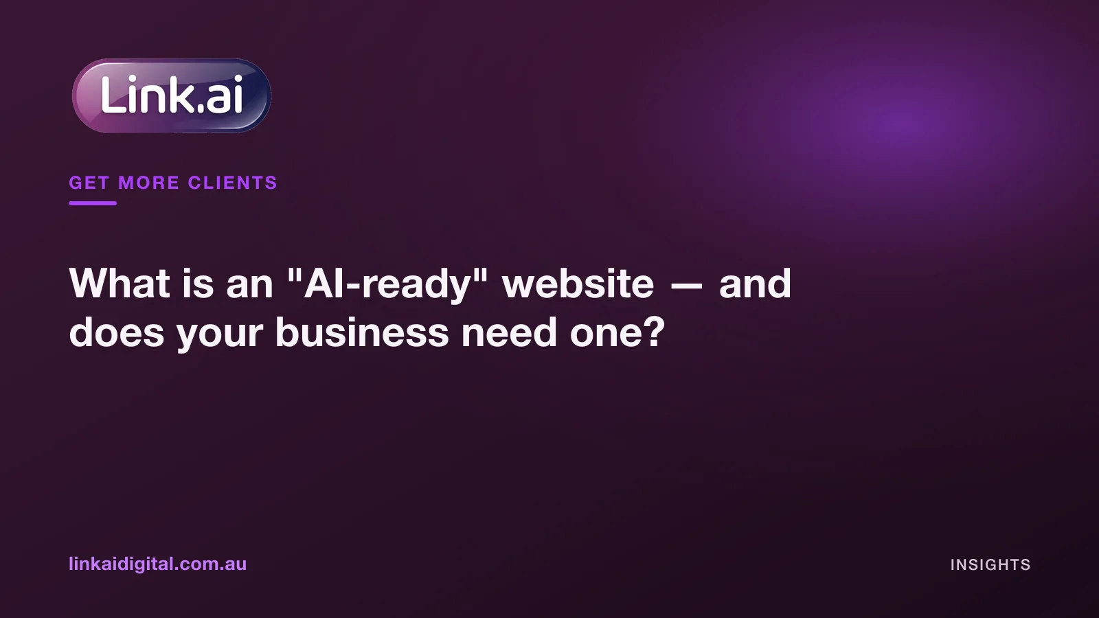 What is an "AI-ready" website, and does your business need one?